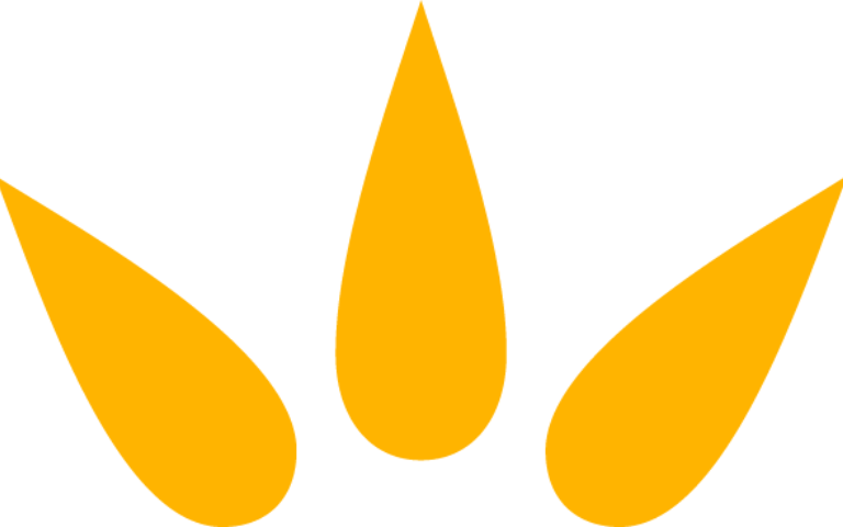 3 stråler rett gul1