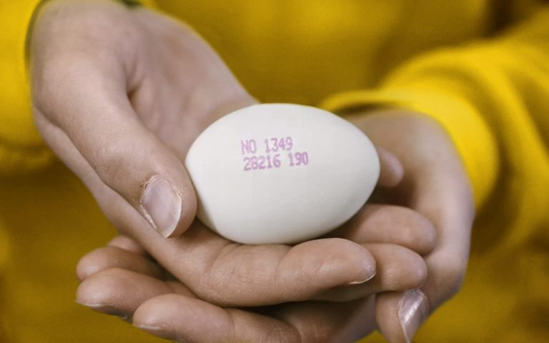 Ett PRIOR-egg dekker 20 % av dagsbehovet for jod hos et voksent menneske!