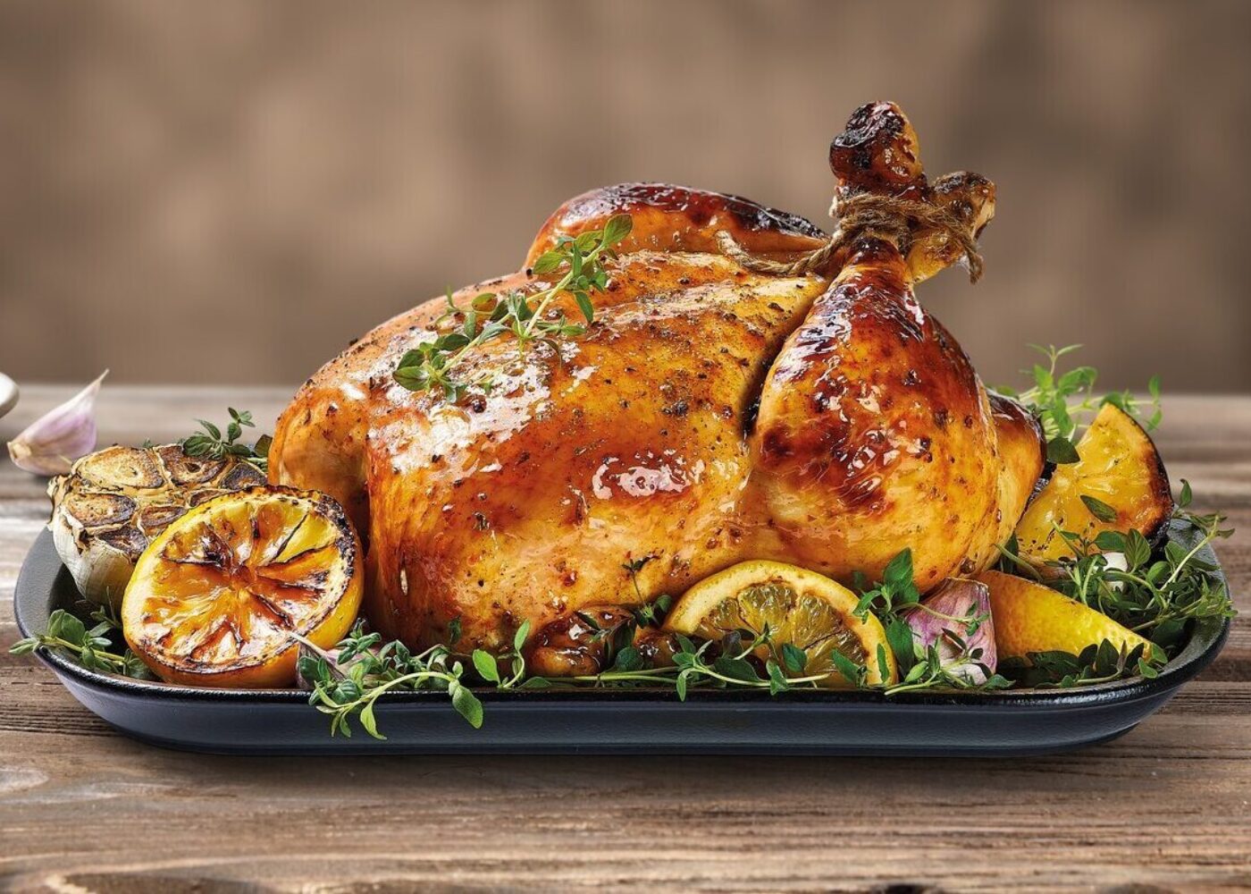 slik steker du hel kylling