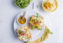 Påleggssalat med kylling og karri