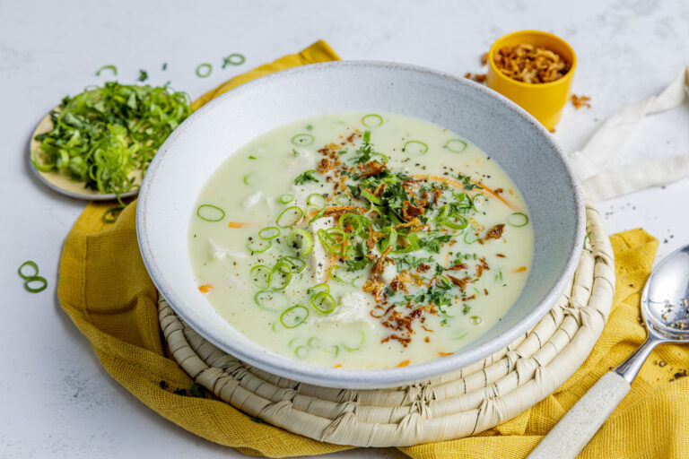 Kremet kyllingsuppe