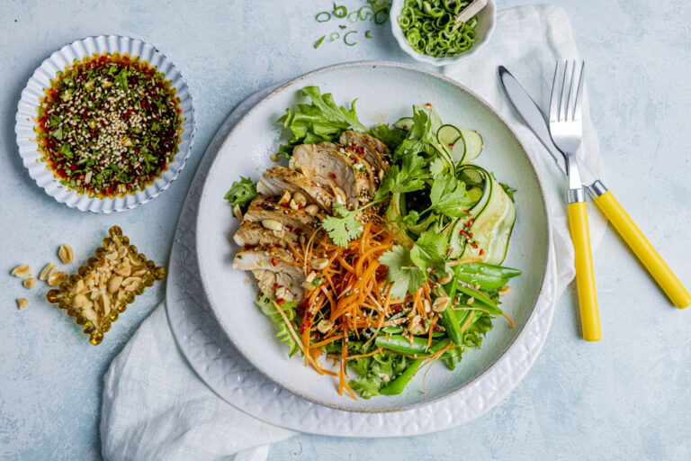 Asiatisk kyllingsalat