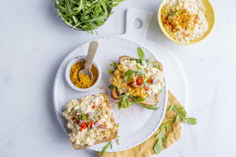 Påleggssalat med kylling og karri