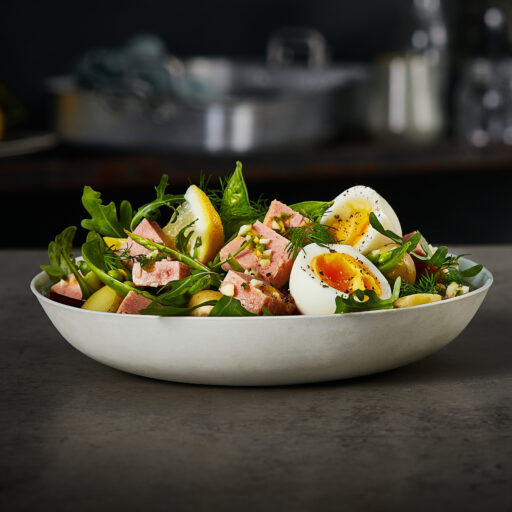 Kyllingsalat med egg