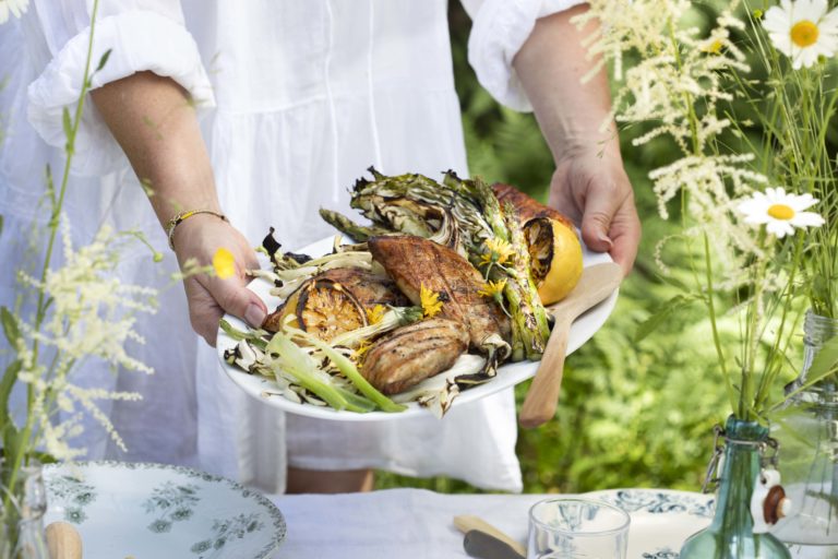 Saftig grillet kylling