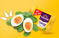 Alle PRIOR egg inneholder også ekstra jod