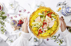 Egg pai med kalkunfilet