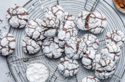 Krakkelerte sjokoladekjeks