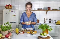 Lise FInckenhagen lager wraps med kylling- og kalkunpålegg til matpakken