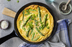 Omelett med asparges