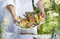 Saftig grillet kylling