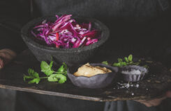 Sandwich som tilbehør til kalkun