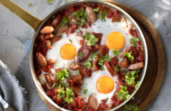 Shakshuka med pølse