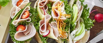 Matpakke Pitabrod med palegg
